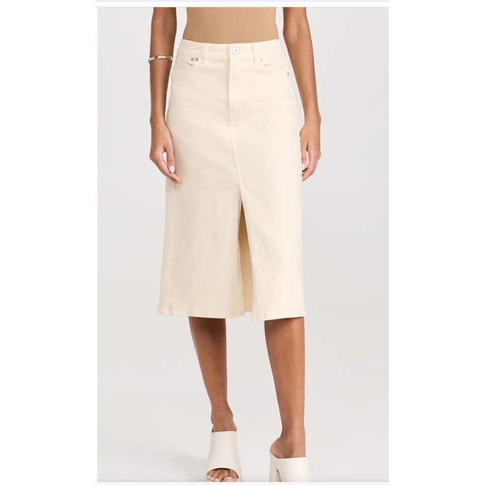 Proenza Schouler White Label Denim Midi 10 US
